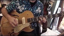 Jump Blues Guitar Comping by Tommy Harkenrider