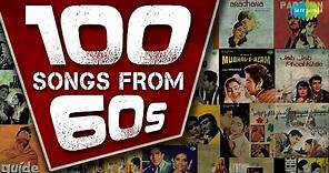 Top 100 Songs From 60's | 60's के हिट गाने | HD Songs | All Songs From 60's | Lata M |Kishore Kumar