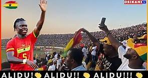 ALIDU SEIDU CHANTS IN KUMASI AS BLACK STARS DEFEAT CENTRAL AFRICAN REPUBLIC 👏🏽😍🇬🇭🔥❤️