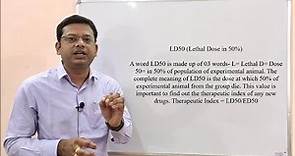 LD 50 | Lethal Dose 50 = Definition of Lethal Dose in 50 Percent | LD 50 Definition in Medical