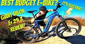 Best Budget E Mountain Bike?! Giant Talon E+ 29 3 Review!