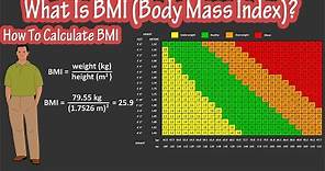 How To Calculate BMI Formula - What Is BMI - BMI (Body Mass Index) Chart Explained