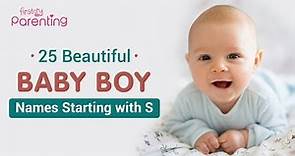 25 Best Baby Boy Names that Start with S