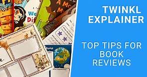 Top Tips for Book Reviews