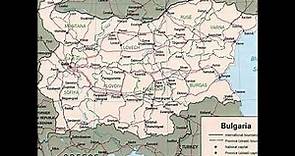 map of Bulgaria