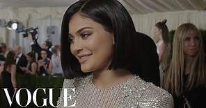 Kylie Jenner on Her First Met Gala | Met Gala 2016