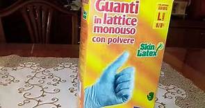 Recensione guanti in lattice monouso con polvere
