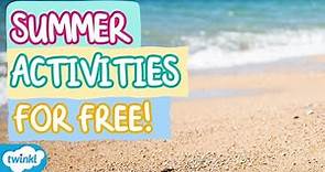 Top FREE Things to Do in the Summer Holidays for Kids | Summer Activity Ideas for Kids