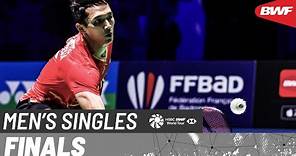 YONEX French Open 2023 | Jonatan Christie (INA) [5] vs. Li Shi Feng (CHN) [8] | F