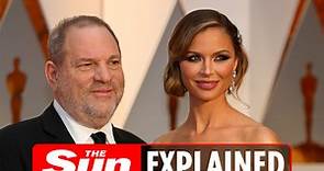 Harvey Weinstein puts his head in his hands as judge rules he can be transferred to LA to face more sex