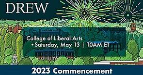 Drew University Virtual Commencement Ceremony for the Class of 2023