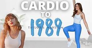 1989 TAYLOR SWIFT WORKOUT | Beginner Cardio | No Repeat Exercises | Warm-Up + Cool Down