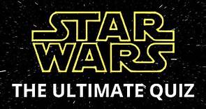 Ultimate Star Wars Quiz | 35 HARD Questions and Answers