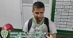 Emanuel Insúa - Banfield 2 - Colón 1 - Fecha 12 Copa de la Liga 2023