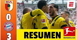 Borussia Dortmund goleó aL Augsburgo y quedó a un paso del título ¡TIEMBLA EL BAYERN! | Bundesliga