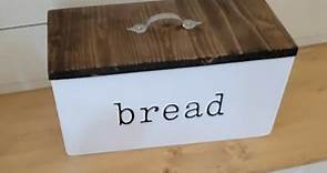 EASY DIY Breadbox that you can do!