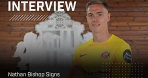 “This is so exciting” | Nathan Bishop signs | Interview