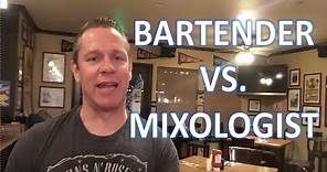 The Difference Between a Bartender & a Mixologist/ How To Become A Bartender