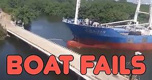 Boat Fails || Funny Videos