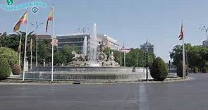 La plaza de Cibeles en Madrid