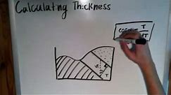 The Basics of Geology: Calculating Thickness