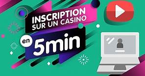 Casino en ligne : S’inscrire en 5 minutes (Démo 2018)