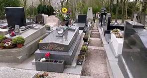 Tombe d'Edith PIAF, cimetière du Père Lachaise à Paris