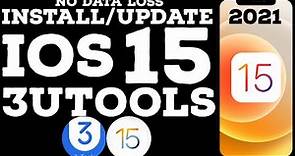 How to Install iOS 15 using 3uTools |3utools iOS 15 |Update to iOS 15 3utools| 3utools Update iOS 15