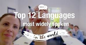 Top 12 Languages in the World