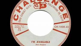 1957 Dave Burgess - I’m Available