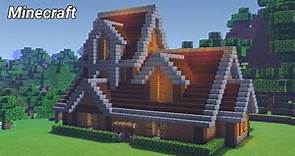 【Minecraft】建築教學：適合多人居住的木屋12（當個創世神）