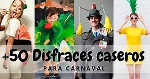 ▷ Los Disfraces Caseros más Originales para Carnaval 【 50 Ideas】 | Trucos y Astucias