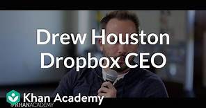 Drew Houston - CEO and Founder of Dropbox | Entrepreneurship | Khan Academy