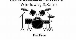 How to Download Drum Kit For Free [Windows 7,8,8.1,10] 2019