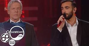 Sanremo 2019 - Marco Mengoni e Claudio Baglioni cantano "Emozioni"