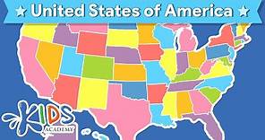 5 Regions of the United States | US Geography for Kids | Kids Academy