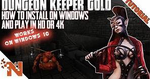 Play Dungeon Keeper in HD & 4K | How To Install On Windows 7/8/10 | Nookie Tutorial | 2018