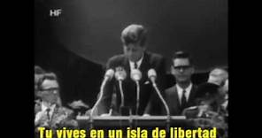 Discurso de John F. Kennedy "Soy Berlinés"