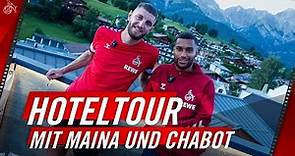 HOTELTOUR mit Linton MAINA und Jeff CHABOT | 1. FC Köln | Trainingslager 2023