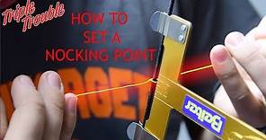 Archery - HOW TO SET a NOCKING POINT [Tuning #2] with STEVE WIJLER!