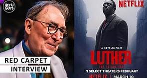 Luther: The Fallen Sun Premiere - Dermot Crowley on how this film takes Luther to a new level