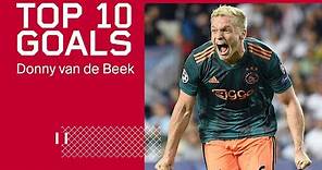 TOP 10 GOALS - Donny van de Beek