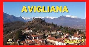 Avigliana - Piemonte , Italia , Laghi di , Torino (4K)