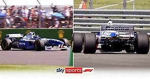 Damon Hill drives his 1996 championship winning FW18 around Silverstone!