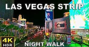 [4K HDR] Las Vegas Strip Night Walking Tour | Oct 2023 | Las Vegas, Nevada
