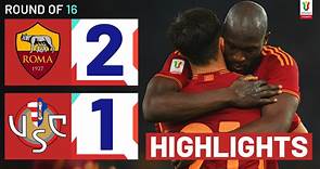 ROMA-CREMONESE 2-1 | HIGHLIGHTS | Roma mount late comeback | Coppa Italia Frecciarossa 2023/24