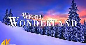 Winter Wonderland 4K Ultra HD • Stunning Footage, Scenic Relaxation Film with Christmas Music