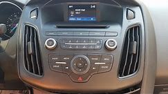 How to Remove Radio / CD Player from Ford Focus 2016 for Repair.