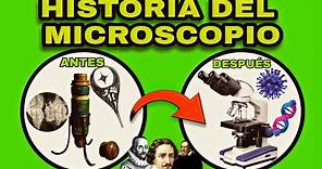 HISTORIA del microscopio