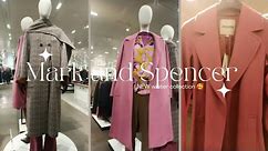 Mark and Spencer new women's winter collection October 2023 @window-shopping